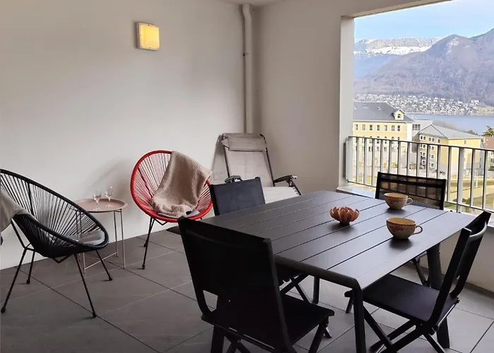 Le Tresor Alpin, Vue Lac, 2 Chambres, Garage * Annecy