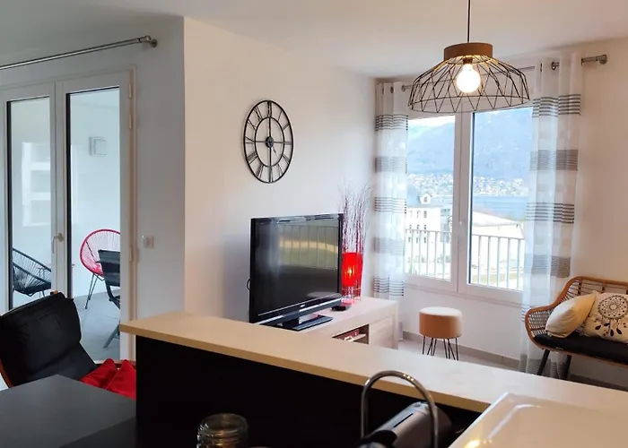 Le Tresor Alpin, Vue Lac, 2 Chambres, Garage Annecy